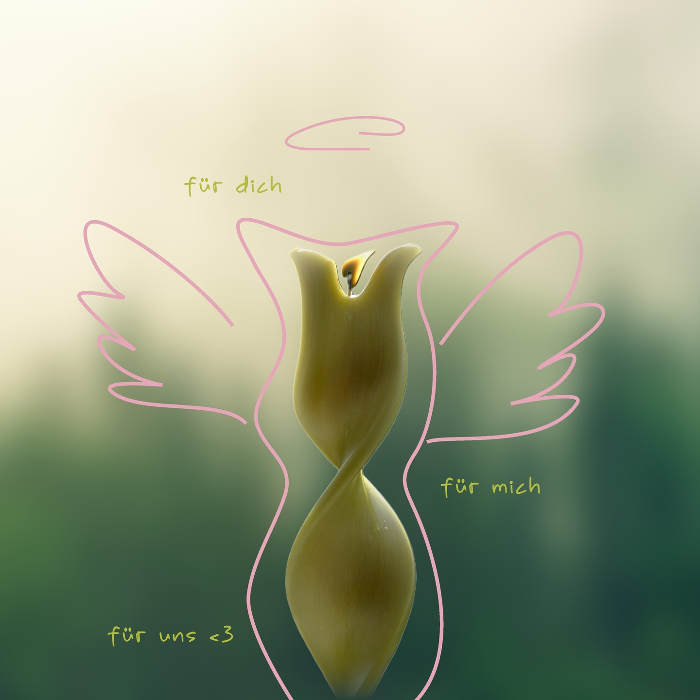 🕯️ Ein kleiner Engel aus Wachs...
nicht nur Kerze, sondern Lichtspender, Trostträger, Herzenswärme.
Für dich – weil du es verdienst,
für mich – um mich selbst zu erinnern,
für uns – weil Liebe geteilt noch heller leuchtet. 💛🕊️
#Engelskerze #LichtFürDieSeele #FürDichFürMichFürUns